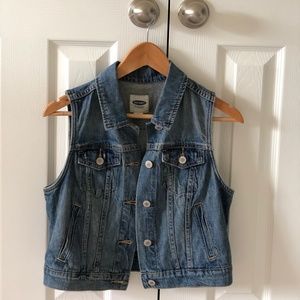 Denim Jacket Vest
